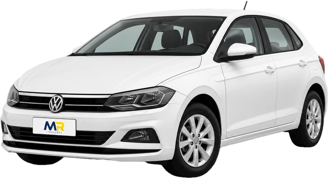 Volkswagen Polo da frota da MR Locações